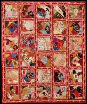 Crazy Quilt, Florence Barton Loring, Minneapolis Institute of Arts