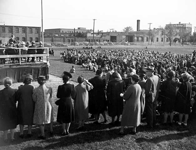 Elwell Field dedication