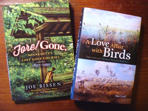 Two recent additions to my Minnesota history book shelf