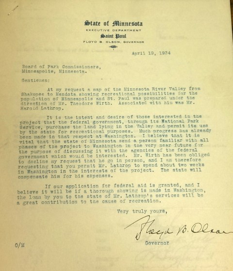 1934-04-19-gov-olson-to-bpc-on-minnesota-valley-national-park-rev
