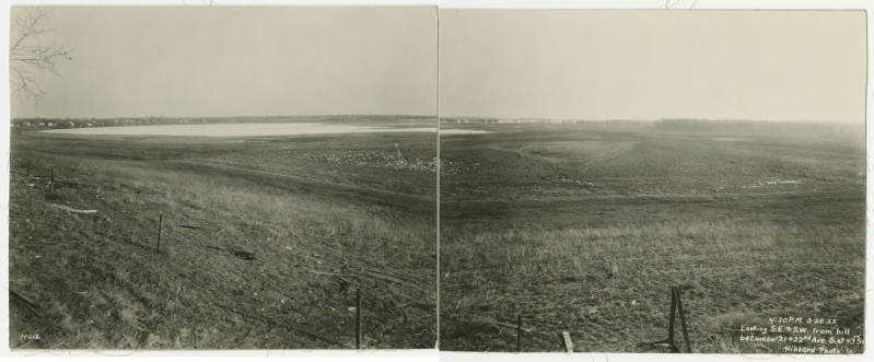 1922 Hibbard Lake Hiawatha looking south